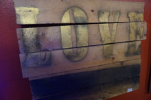 Load image into Gallery viewer, Wooden Sign of Love
