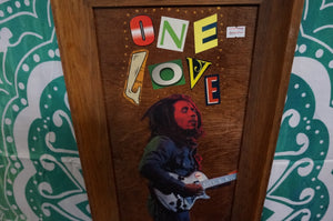 Bob Marley Wooden Frame - Caliculturesmokeshop.com